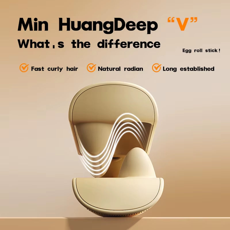 32Mm Hair Wave Curling Iron Professional French Egg Roll Hair Curler Corrugated Wavy Styler Fast Heating Volumizing Styling Tool